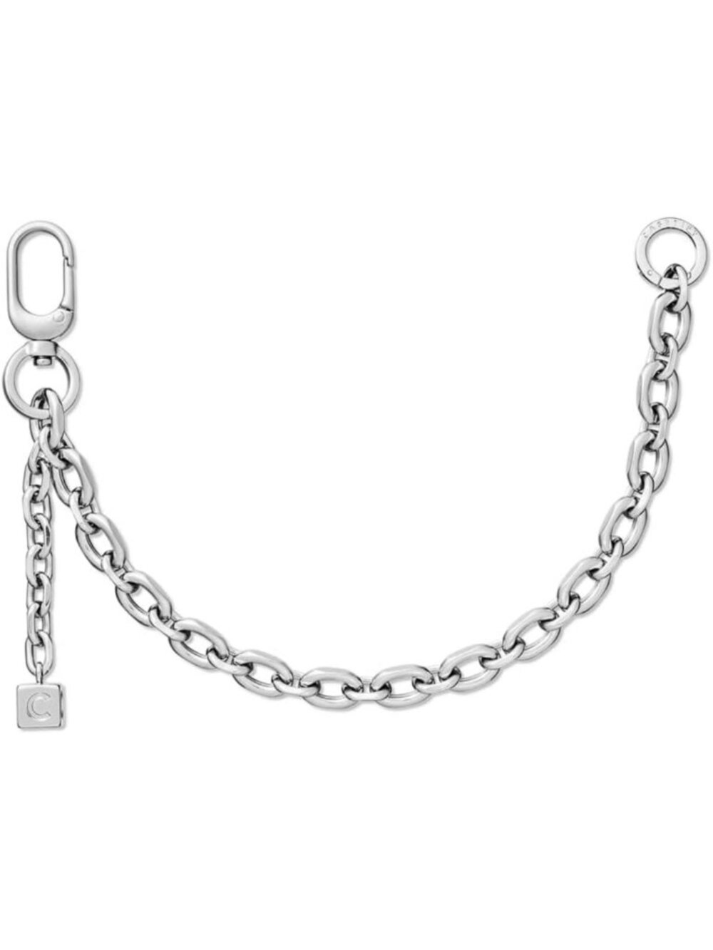 Chic Metallic Bow & Pearl Keychain with Twinkle Star, Flower, Heart & Cherry
